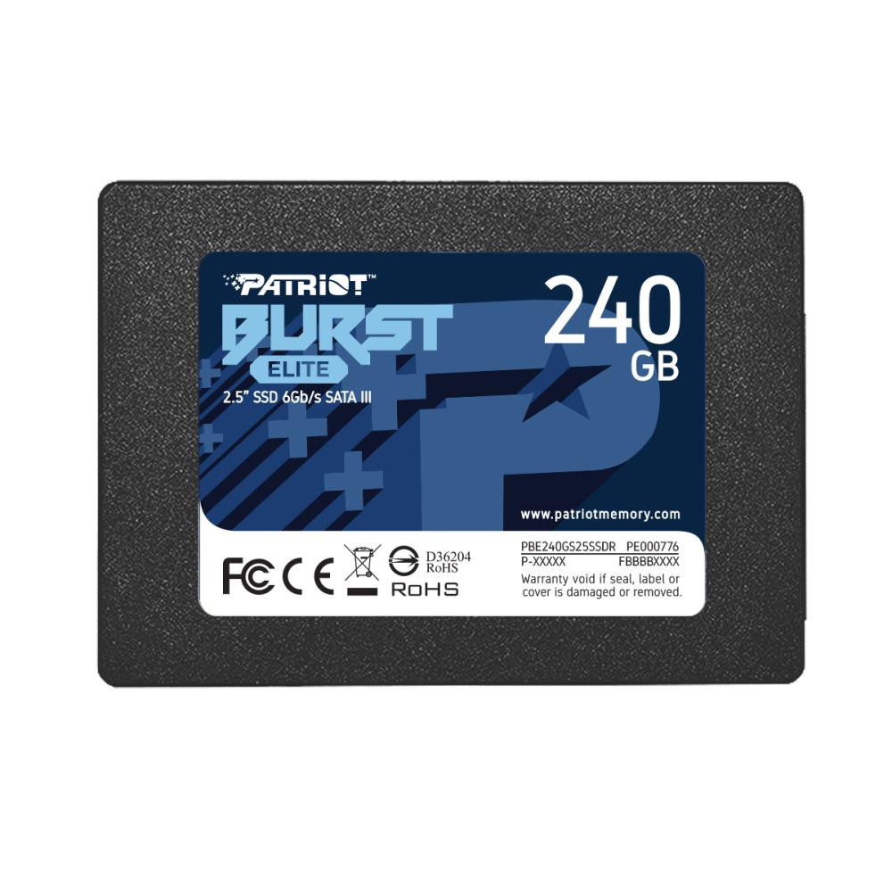 Patriot Burst Elite SSD Kõvaketas 240GB SATA 3.0
