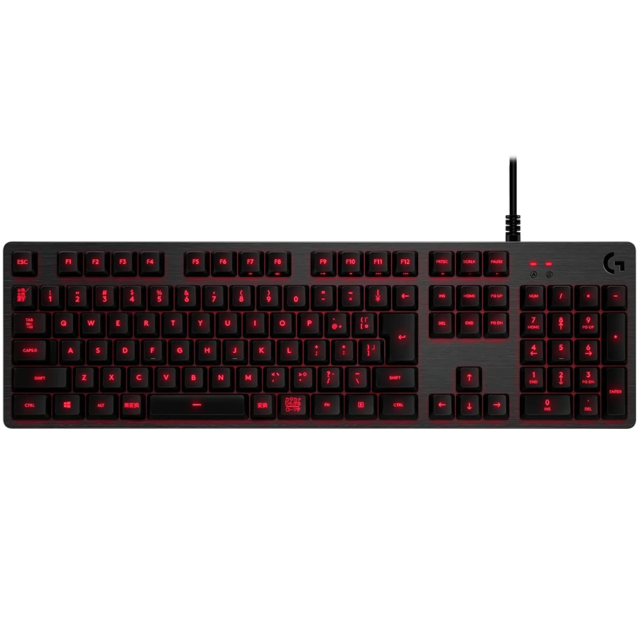 LOGITECH G413 SE Corded Mechanical Gaming Keyboard - BLACK - US INT'L - USB - TACTILE