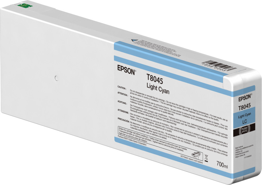 Epson T804500 | Ink Cartridge | Light Cyan