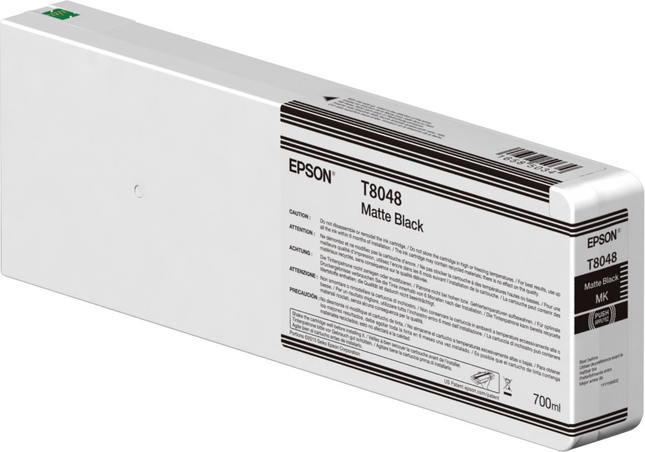 Epson T804800 | Ink Cartridge | Matte Black