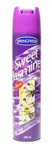 Õhuvärskendaja Springfresh Jasmine 300 ml (kogus 12 tükki)