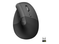 Logitech Lift for Business hiir Parempoolne RF juhtmeta ühendus + Bluetooth Optiline 4000 DPI