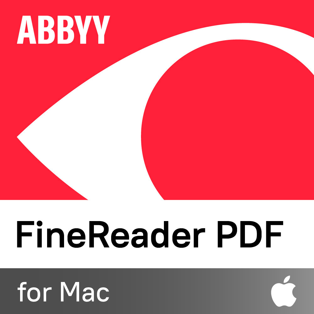 ABBYY FineReader PDF for Mac, Single User License (ESD), Subscription 1 year