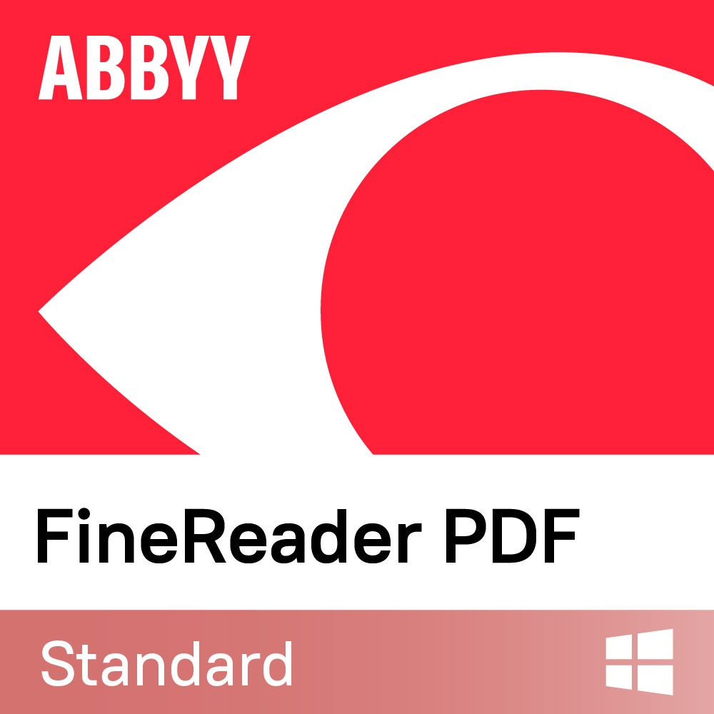 ABBYY FineReader PDF Standard, Volume License (Remote User), Subscription 3 years, 26- 50 Licenses