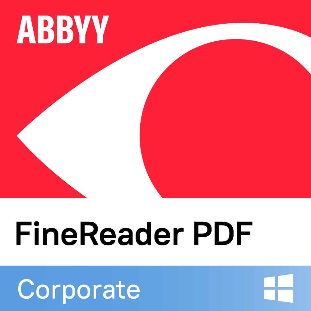 ABBYY FineReader PDF Corporate, Volume Licenses (concurrent), Subscription 3 years, 26 - 50 Licenses