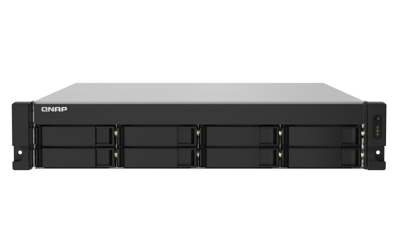 QNAP | 8-Bay NAS | TS-832PXU-RP-4G | Up to 8 HDD Hot-swap | AnnapurnaLabs Alpine | AL324 ARM Cortex-A57 Quad-Core | Processor frequency 1.7 GHz | 4 GB | DDR4