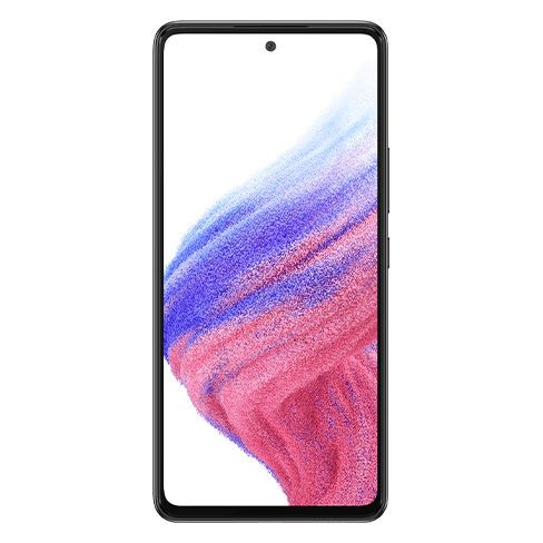 Samsung | Galaxy | A53 A536 | Awesome Black | 6.5 " | Super AMOLED | 1080 x 2400 | Internal RAM 6 GB | 128 GB | Dual SIM | Nano-SIM | 4G | 5G | Main camera resolution 64+12+5+5 MP | Secondary camera resolution 32 MP | Android | 12