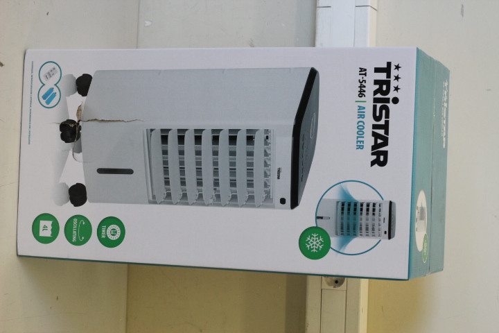 SALE OUT. Tristar AT-5446 Air cooler, White | Tristar | Air cooler | AT-5446 | Number of speeds 3 | White | DAMAGED PACKAGING