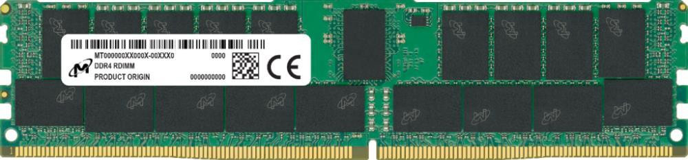 Server Memory Module|MICRON|DDR4|64GB|RDIMM/ECC|3200 MHz|CL 22|1.2 V|MTA36ASF8G72PZ-3G2F1