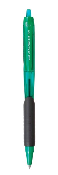 Geelpliiats Uni Jetstream SXN-101, 0.7mm, sinine tint, roheline korpus