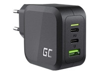 GREEN CELL Charger PowerGaN 65W 2x USB-C