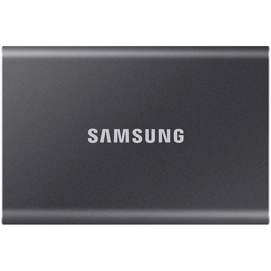 Samsung SSD T7 External 1TB, USB 3.2, 1050/1000 MB/s, included USB Type C-to-C and Type C-to-A cables, 3 yrs, iron gray
