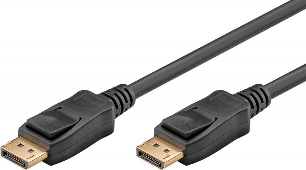 Goobay | Black | DisplayPort connector cable 2.0 | DP to DP | 2 m