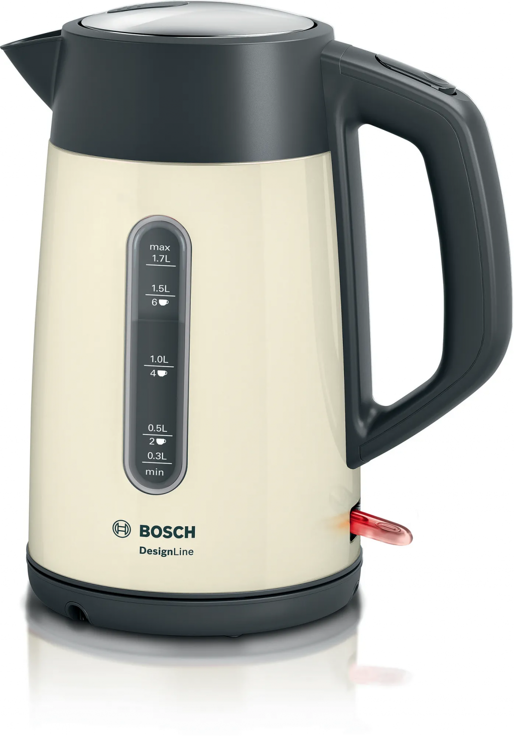 Bosch | Kettle | TWK4P437 | Electric | 2400 W | 1.7 L | Stainless steel | Beige