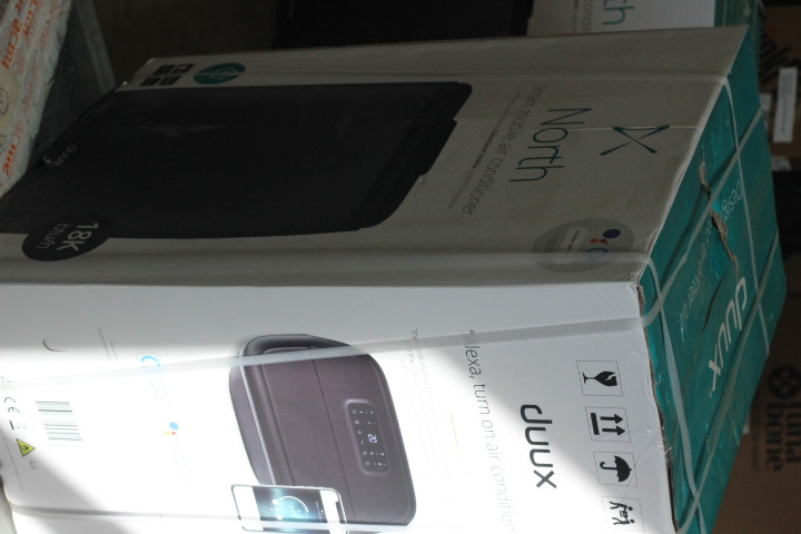 SALE OUT. Duux North Smart Mobile Airconditioner 18.000 BTU, Grey/Black | Duux | Smart Mobile Air Conditioner | North | Number of speeds 3 | Grey | DAMAGED PACKAGING