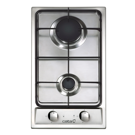 CATA GI 302 Gas, Number of burners/cooking zones 2, Stainless steel