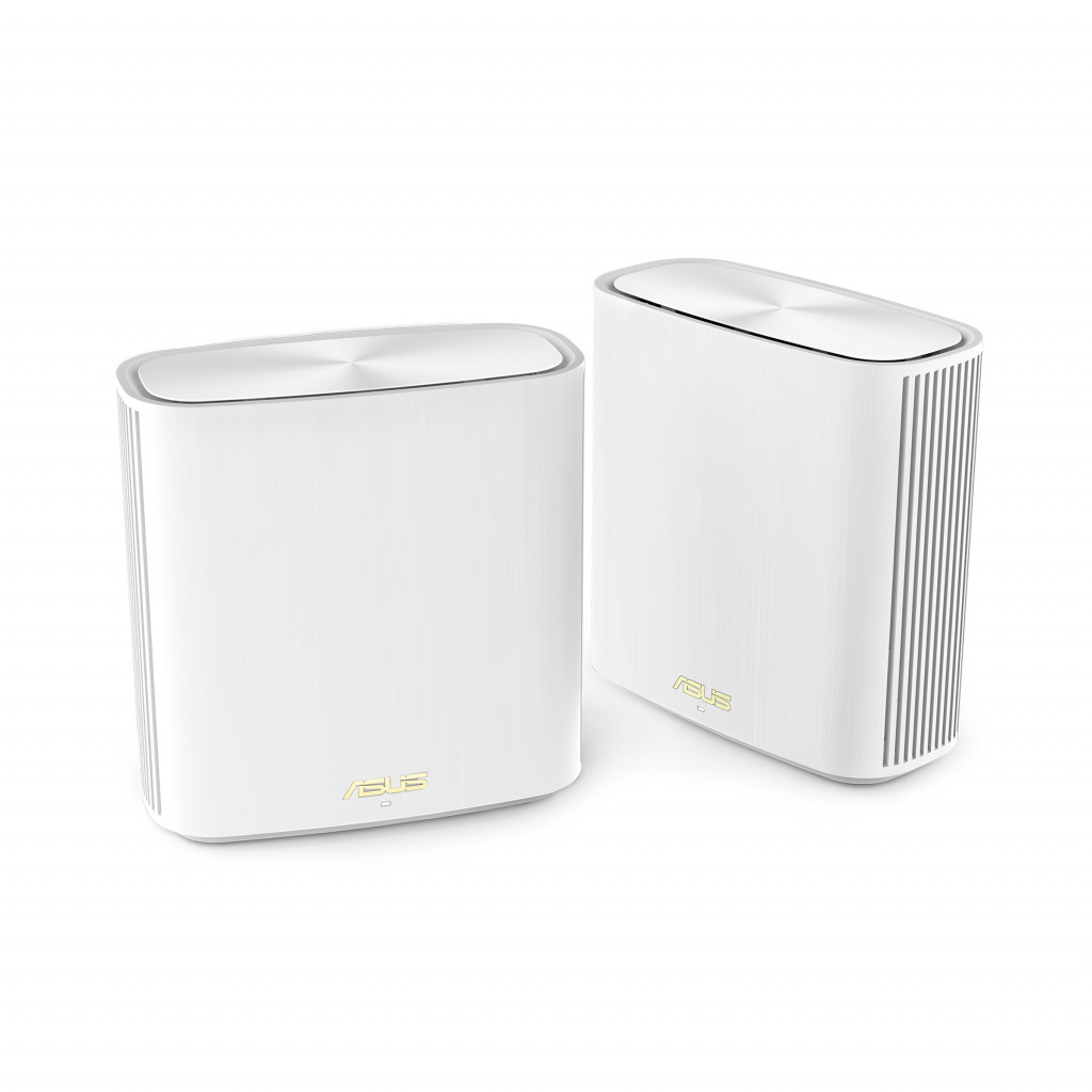 AX5400 Dual-Band Mesh WiFi 6 System | ZenWiFi XD6S (2-Pack) | 802.11ax | 574+4804 Mbit/s | 10/100/1000 Mbit/s | Ethernet LAN (RJ-45) ports 3 | Mesh Support Yes | MU-MiMO No | No mobile broadband | Antenna type Internal | month(s)