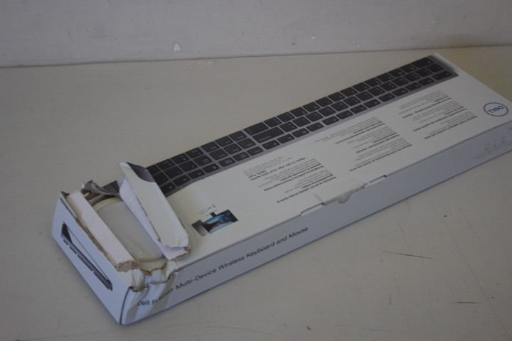SALE OUT.  | Dell | Premier Multi-Device Keyboard and Mouse | KM7321W | Wireless | Wireless (2.4 GHz), Bluetooth 5.0 | Batteries included | US International (QWERTY) | DAMAGED PACKAGING, REFURBISHED | Titan grey | Wireless connection