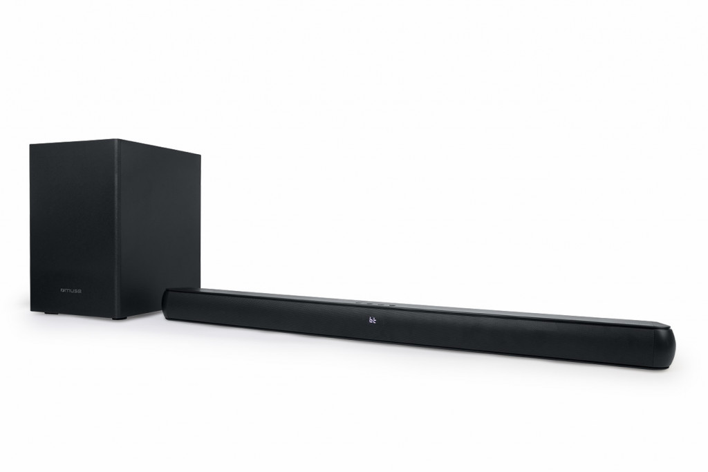 Muse | Yes | TV Sound bar with wireless subwoofer | M-1850SBT | AUX in | Bluetooth | Black | 200 W | No | Wi-Fi | Wireless connection