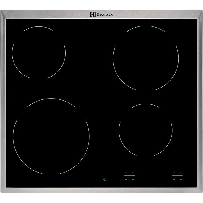 Electrolux EHF16240XK Vitroceramic, Number of burners/cooking zones 4, Black