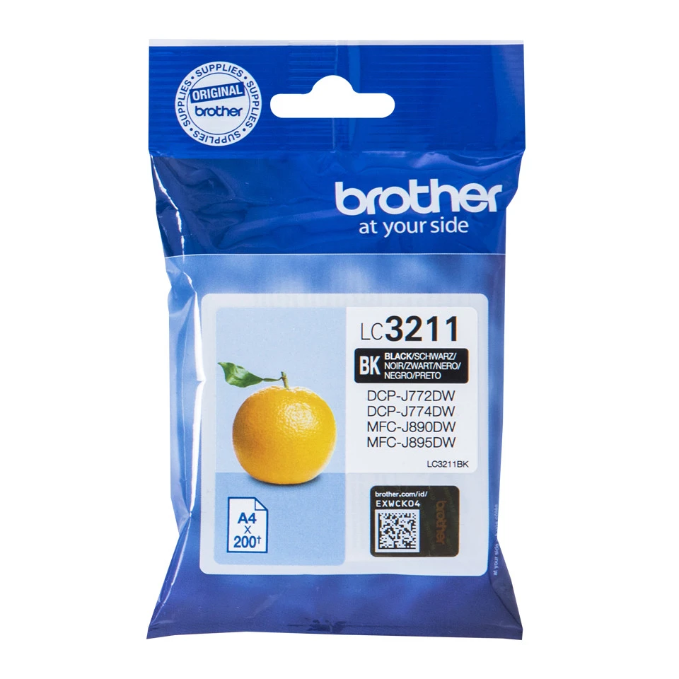 Brother LC3211BK ink cartridge, black