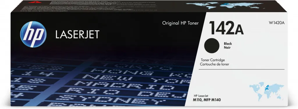 HP 142A cartridge, black