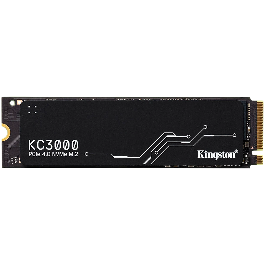 KINGSTON KC3000 1024GB SSD, M.2 2280, PCIe 4.0 NVMe, Read/Write 7000/6000MB/s, Random Read/Write: 900K/1000K IOPS