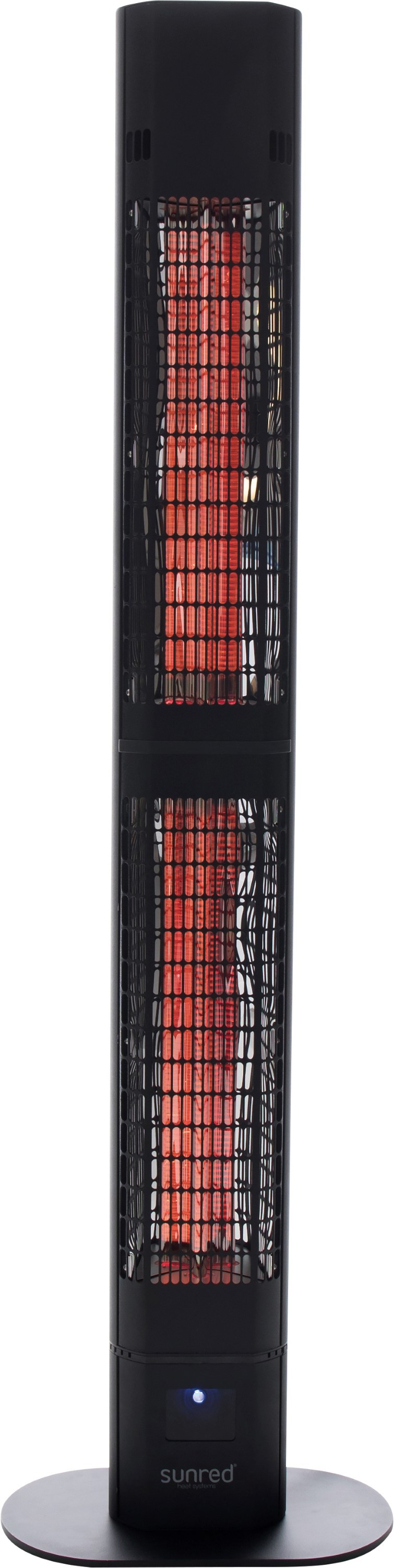 SUNRED | Heater | RD-DARK-3000L, Valencia Dark Lounge | Infrared | 3000 W | Number of power levels | Suitable for rooms up to  m² | Black | IP55