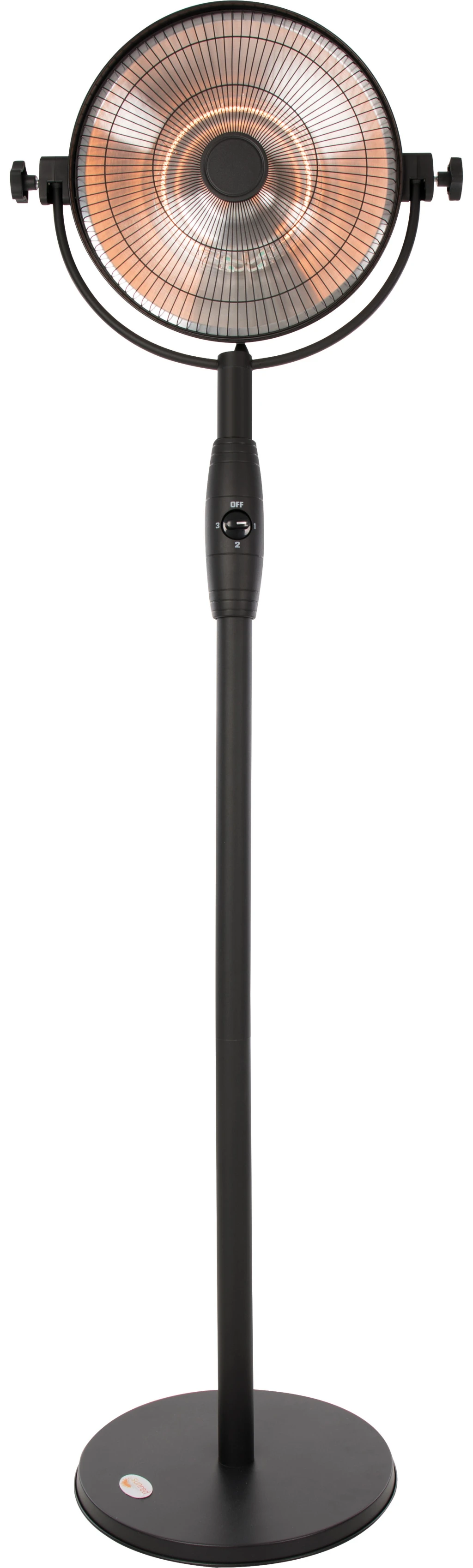 SUNRED | Heater | RSS16, Retro Bright Standing | Infrared | 2100 W | Black | IP54
