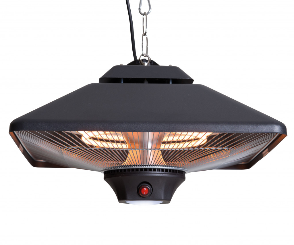 SUNRED | Heater | CE17SQ-B, Spica Bright Hanging | Infrared | 2000 W | Number of power levels | Suitable for rooms up to  m² | Black | IP24