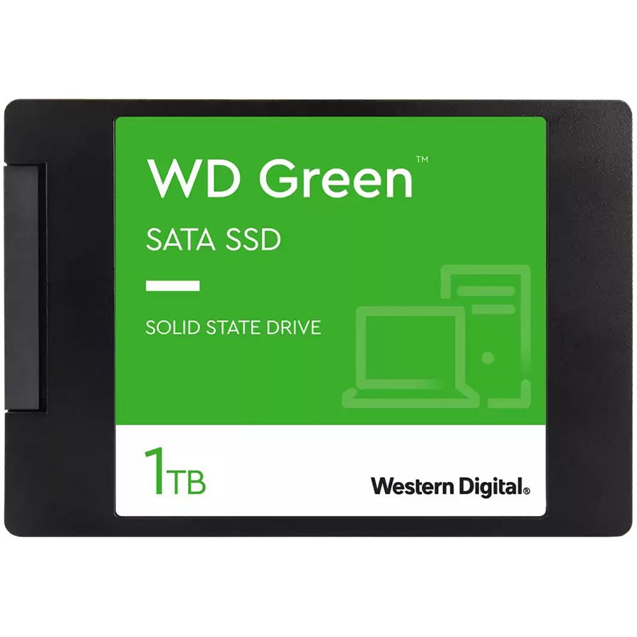 SSD WD Green (2.5", 1ТB, SATA 6Gb/s)
