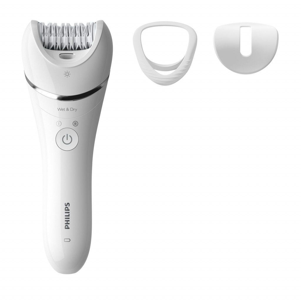 Philips Epilator BRE700/00 Operating time (max) 40 min Number of power levels N/A Wet & Dry White