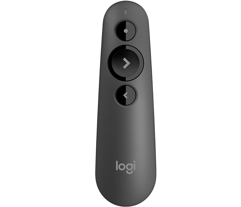 Logitech R500 juhtmevaba esitluspult Bluetooth/RF Grafiit