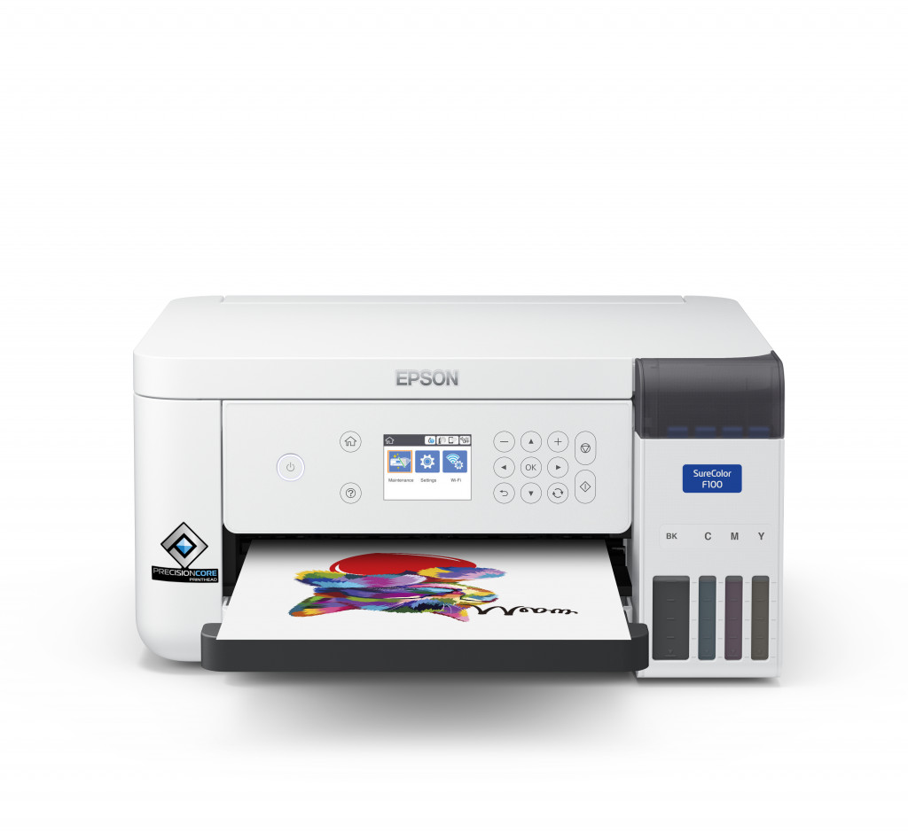 Epson Surecolor SC-F100 | Colour | Inkjet | Printer | Wi-Fi | Maximum ISO A-series paper size A4 | White