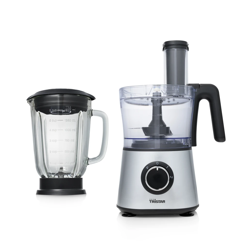 Tristar | Food Processor | MX-4823 | 600 W | Number of speeds 2 | Bowl capacity 1.5 L | Silver