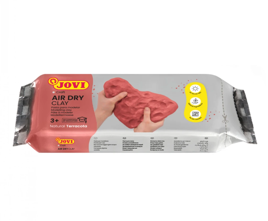Modelleerimissavi JOVI Air dry, 1kg, pruun
