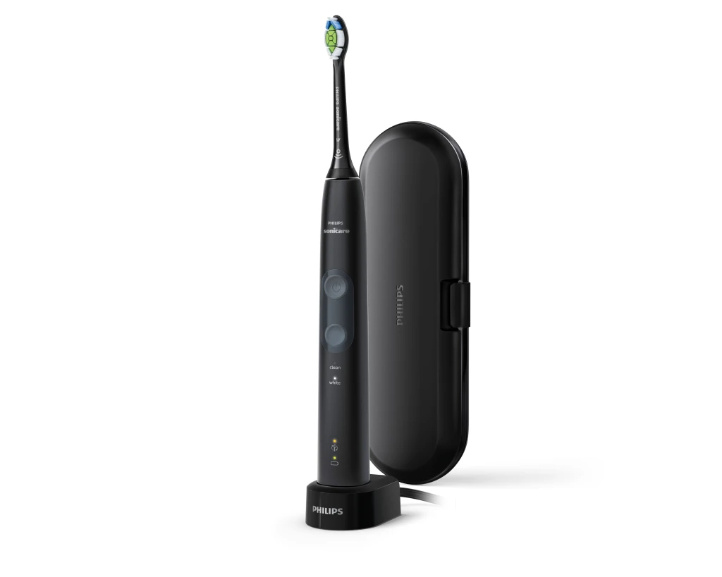 Philips | Sonicare ProtectiveClean 4500 Sonic Electric Toothbrush | HX6830/53 | Rechargeable | For adults | Number of heads 1 | Number of brush heads included 1 | Number of teeth brushing modes 2 | Black/Gray