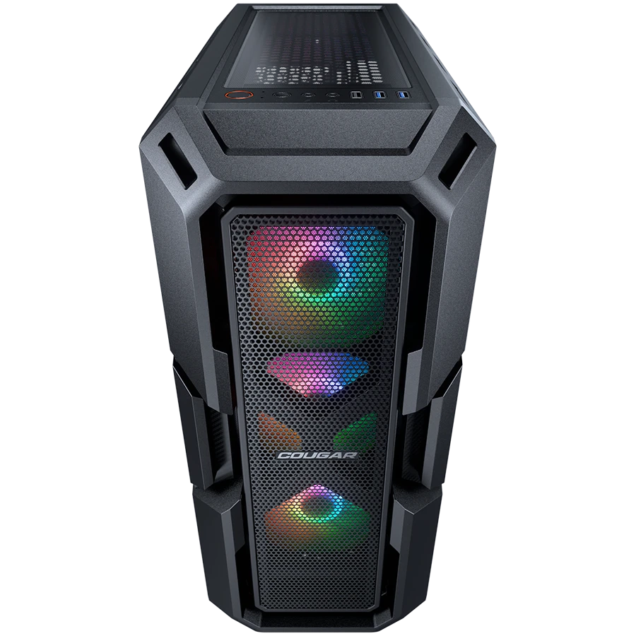 COUGAR | MX440 Mesh RGB | PC Case | Mid Tower / Mesh Front Panel / 3 x ...