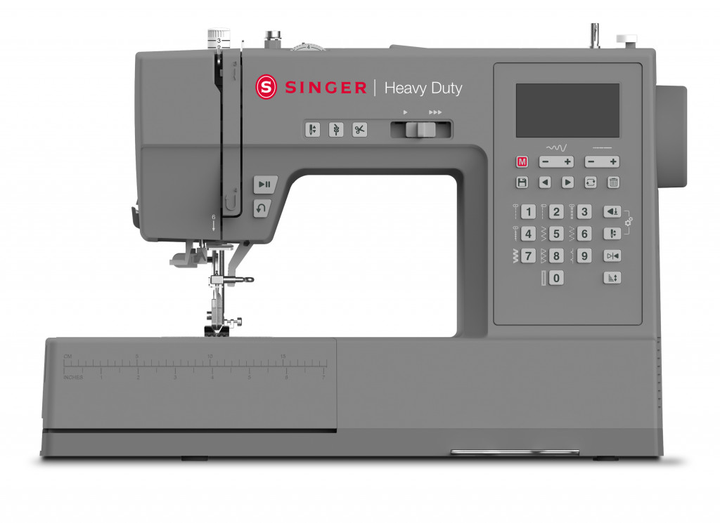 Singer Computerized Sewing Machine HD6800C Heavy Duty Number of stitches 586 Number of buttonholes 9 Grey