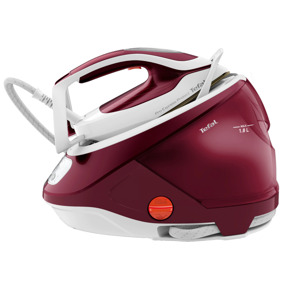 TEFAL | Ironing System Pro Express Protect | GV9220E0 | 2600 W | 1.8 L | bar | Auto power off | Vertical steam function | Calc-clean function | Red