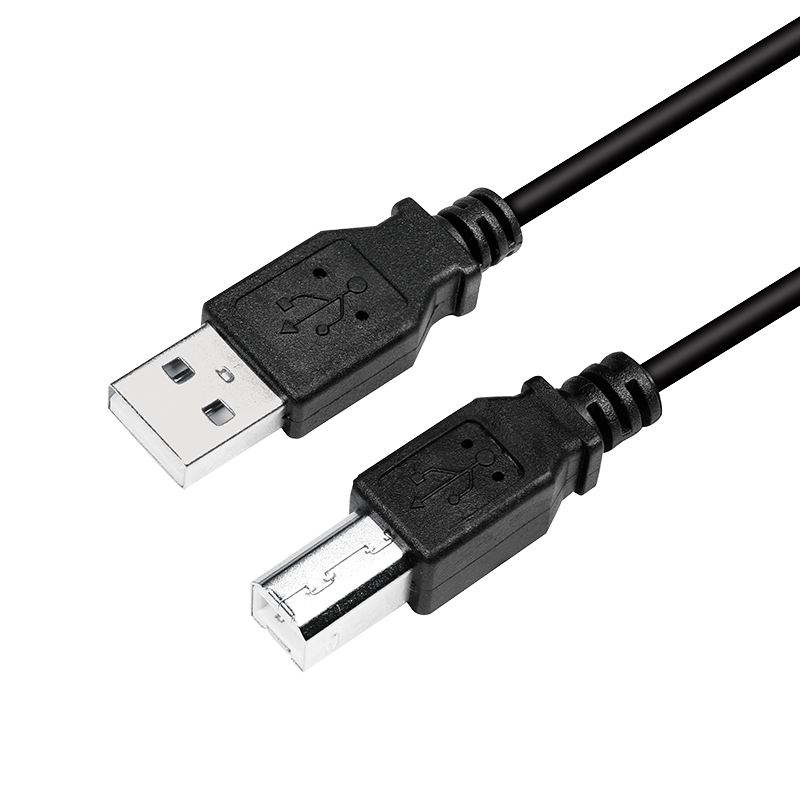Logilink CU0008B USB 2.0 cable 3 m, USB 2.0 B (male), USB 2.0 A (male)