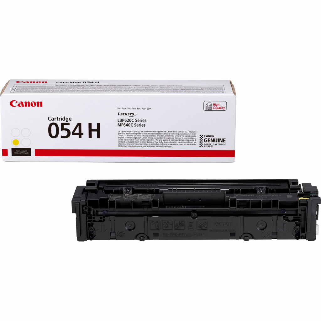 Laser cartridge Canon 054H (3025C002) Yellow 2300 pages OEM