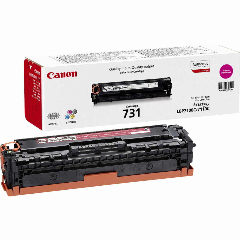 Laser cartridge Canon 731 (6270B002) Magenta 1500 pages OEM
