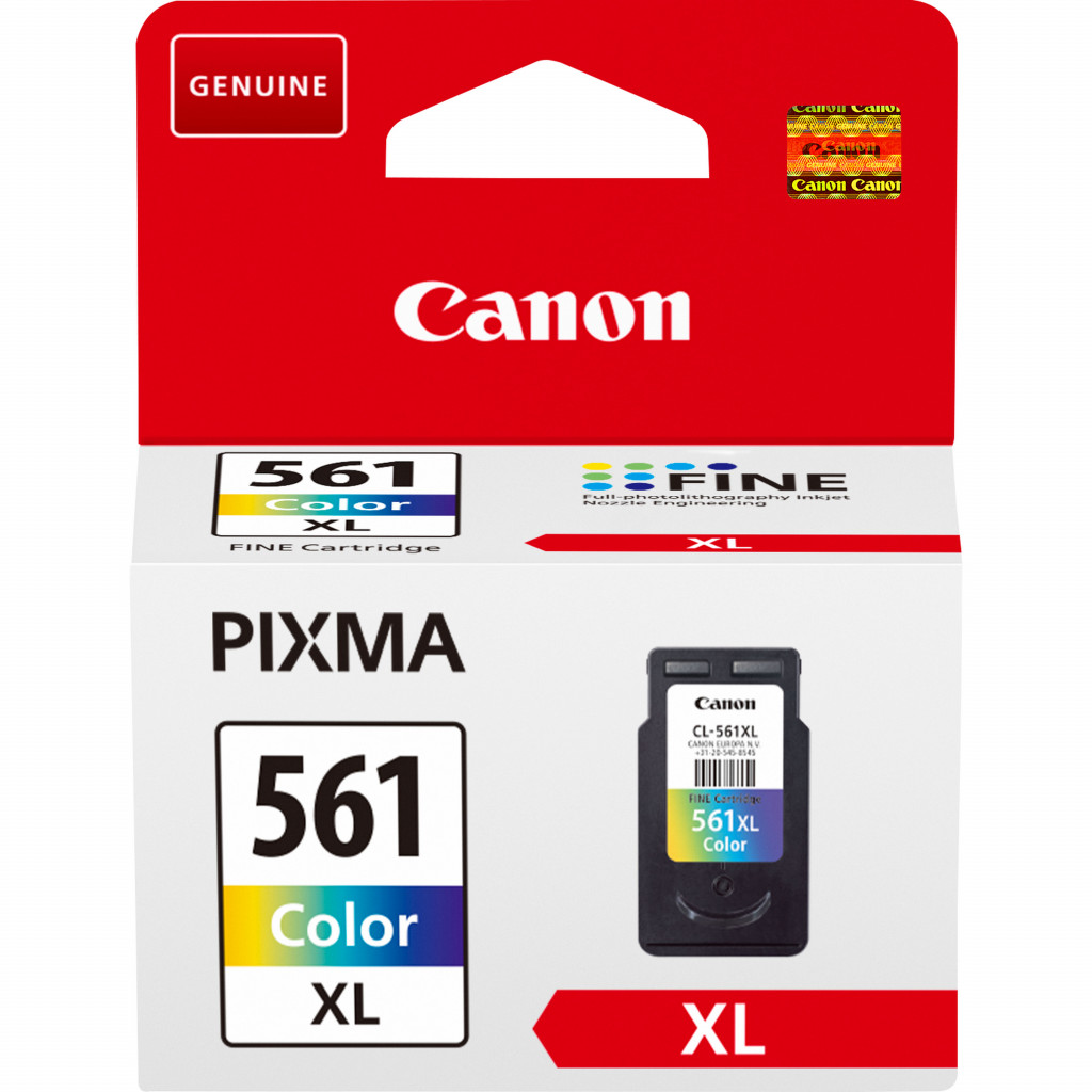 Ink Cartridge Canon CL-561XL (3730C001) CMY 300pages OEM