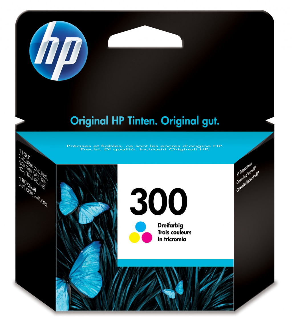 Ink Cartridge HP No.300 (CC643EE) CMY 165p. OEM