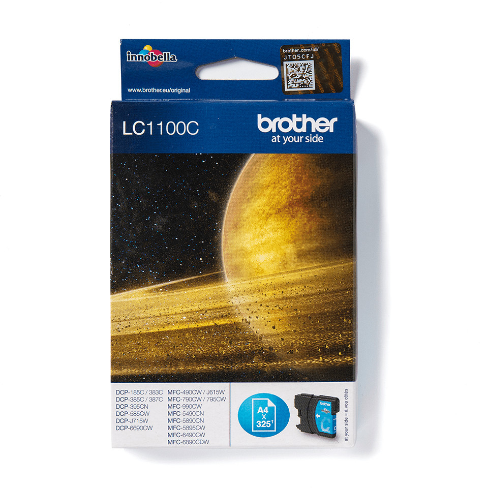 Ink Cartridge Brother LC1100/LC980XL/LC985X CY 12 ml Compatible