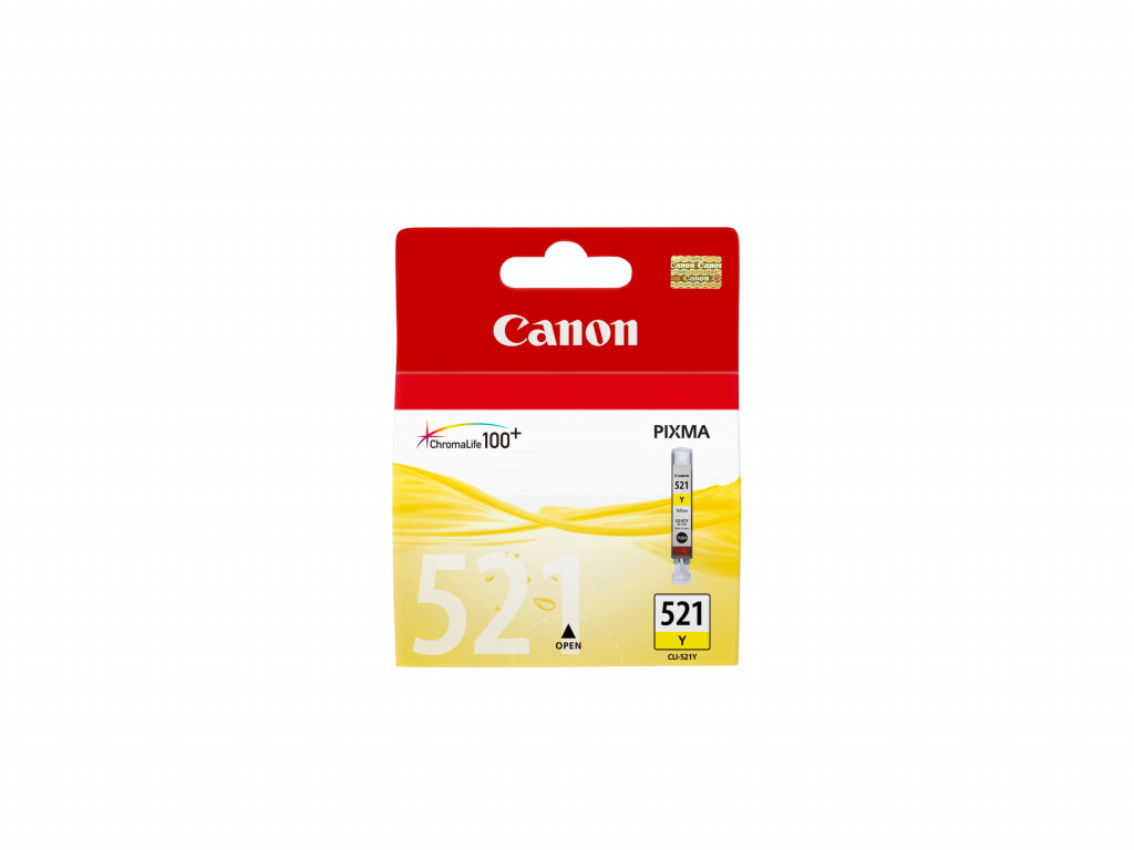 Ink Cartridge Canon CLI-521 YL 10.5ml COMPATIBLE