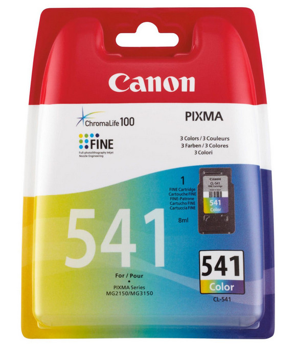 Ink Cartridge Canon CL-541 CMY 180pages OEM