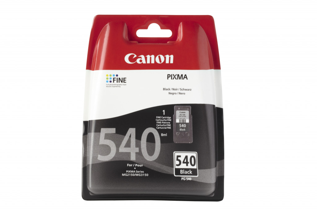 Ink Cartridge Canon PG-540 BK 180pages OEM