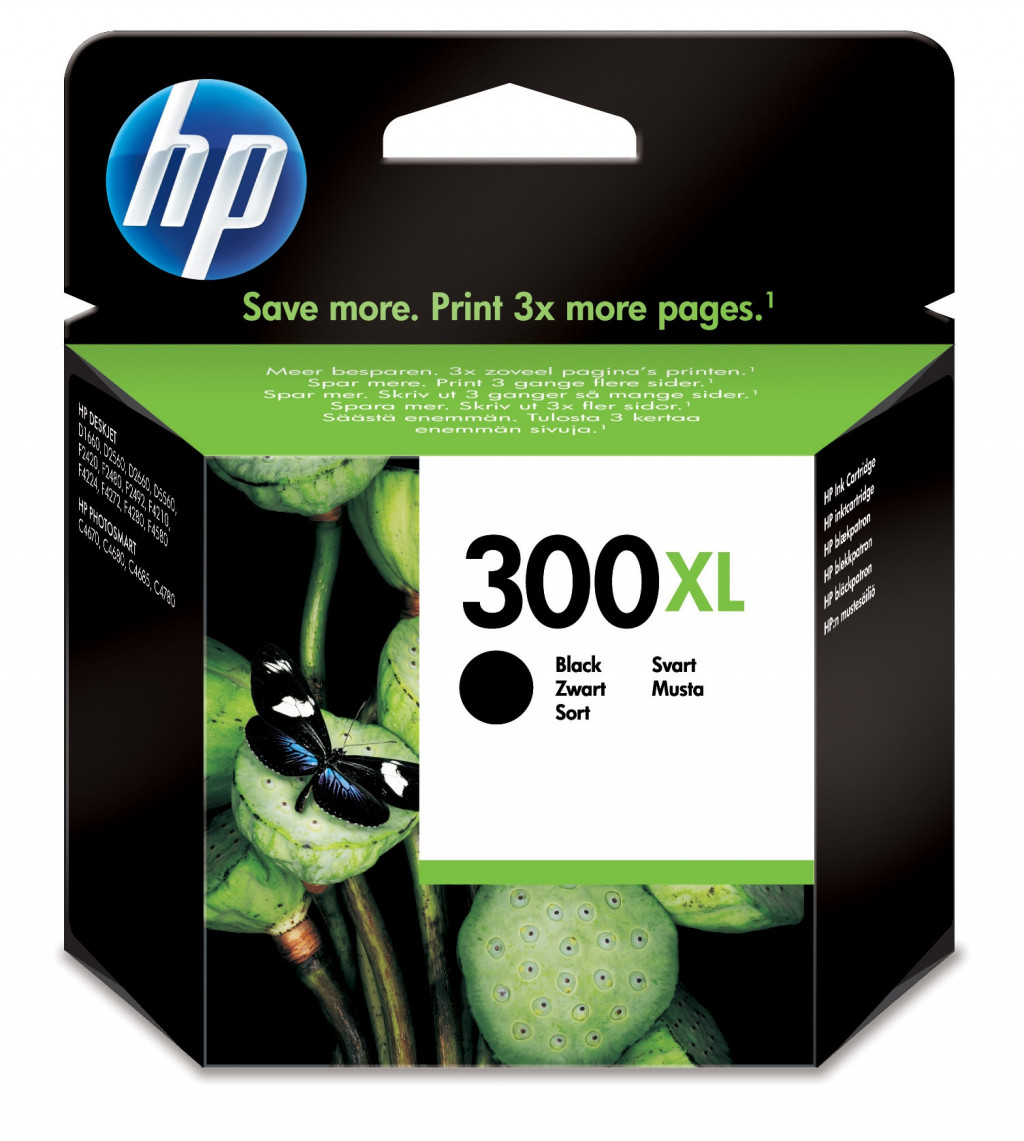 Ink Cartridge HP No.300XL (CC641EE) BK 600pages OEM